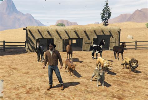 gta 5 horses|Quadrupeds Animals [Add.